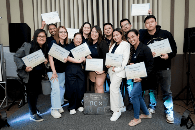 DCX team members photo in the Philippines